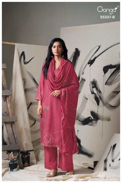 Ganga aeryn 5337 wholesale dress material market in pune